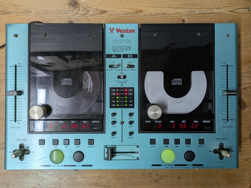 Vestax cdx vintage dual - vintage, dj