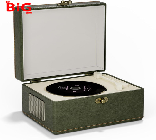 Portable player with - cd,