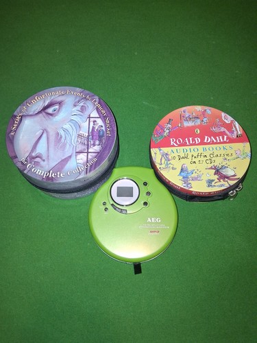 Aeg portable mp3 - mp3/cd, player
