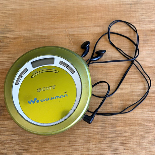 Green sony walkman ej621 - walkman, d-ej621