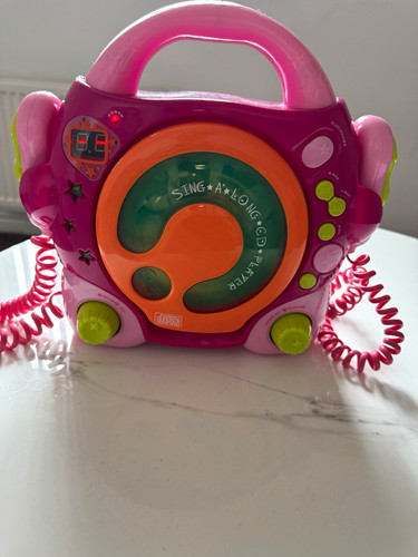 Portable kids karaoke - portable, cd