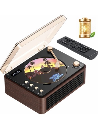 Pofoto portable player with - portable, cd