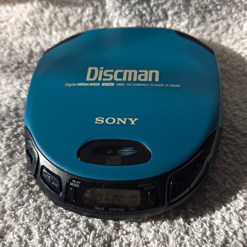 Sony mega bass discman - mega, cd