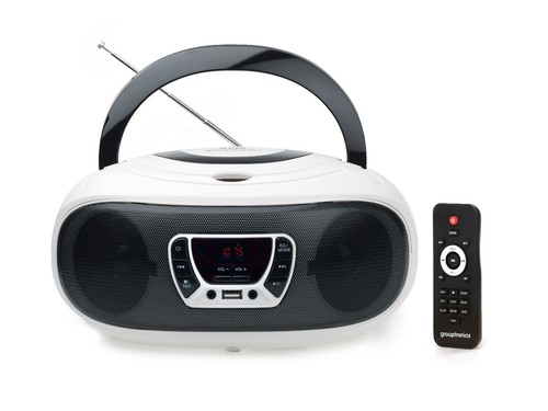 Stereo boombox player - stereo, mp3