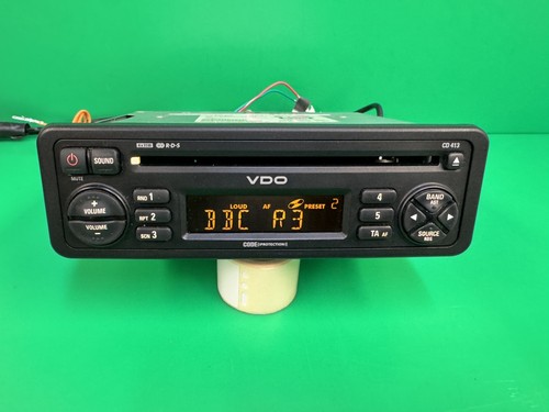 Vdo cd413 car radio - vdo,