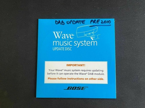 Bose wave dab update disc - bose,