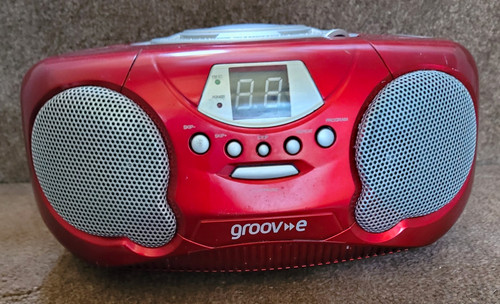 Groov gvps713 portable - gvps713-rd, cd