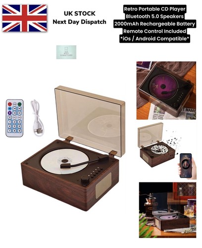 Retro player portable - cd,